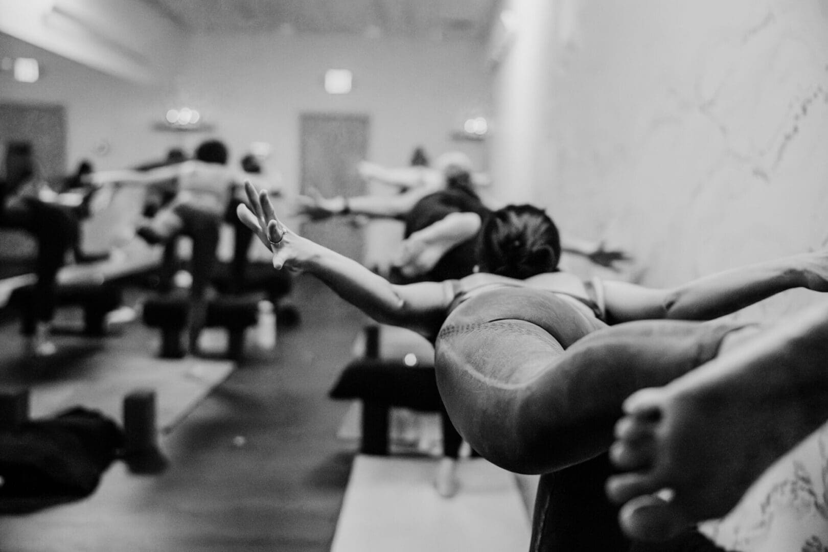 Power hot yoga class at Vitara near Hampton NH
