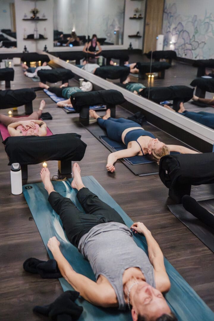 Yin recovery class at Vitara Hot Yoga